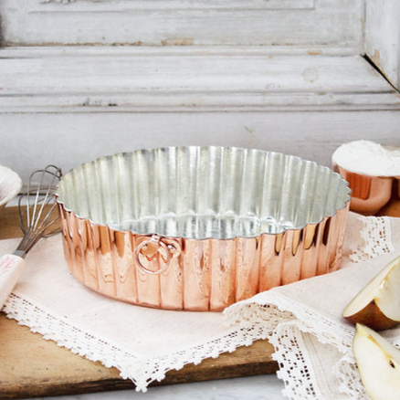 Copper Cake Pan | Vintage Inspired - Sumiye Co