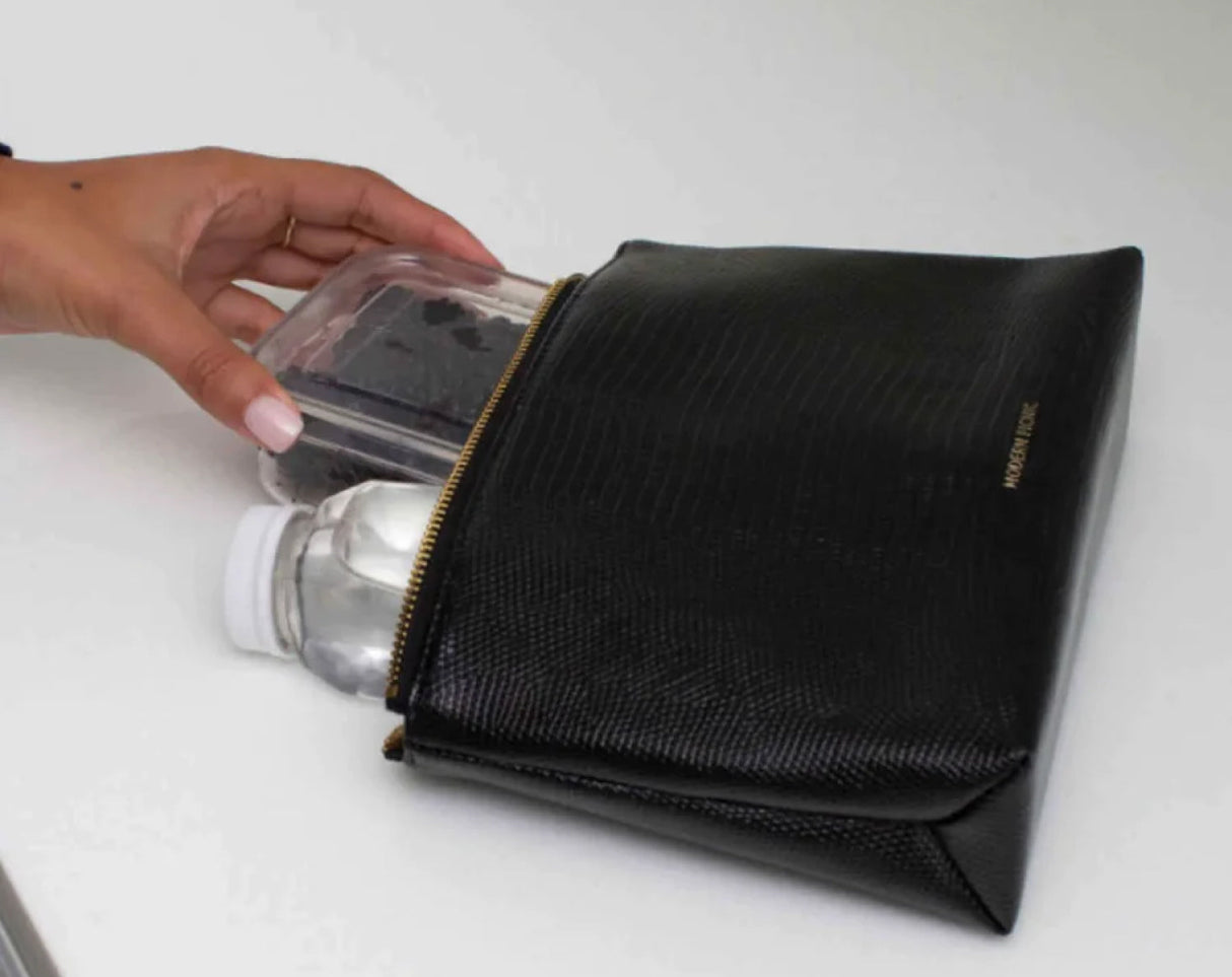 The Snacker - Black Croc - Sumiye Co