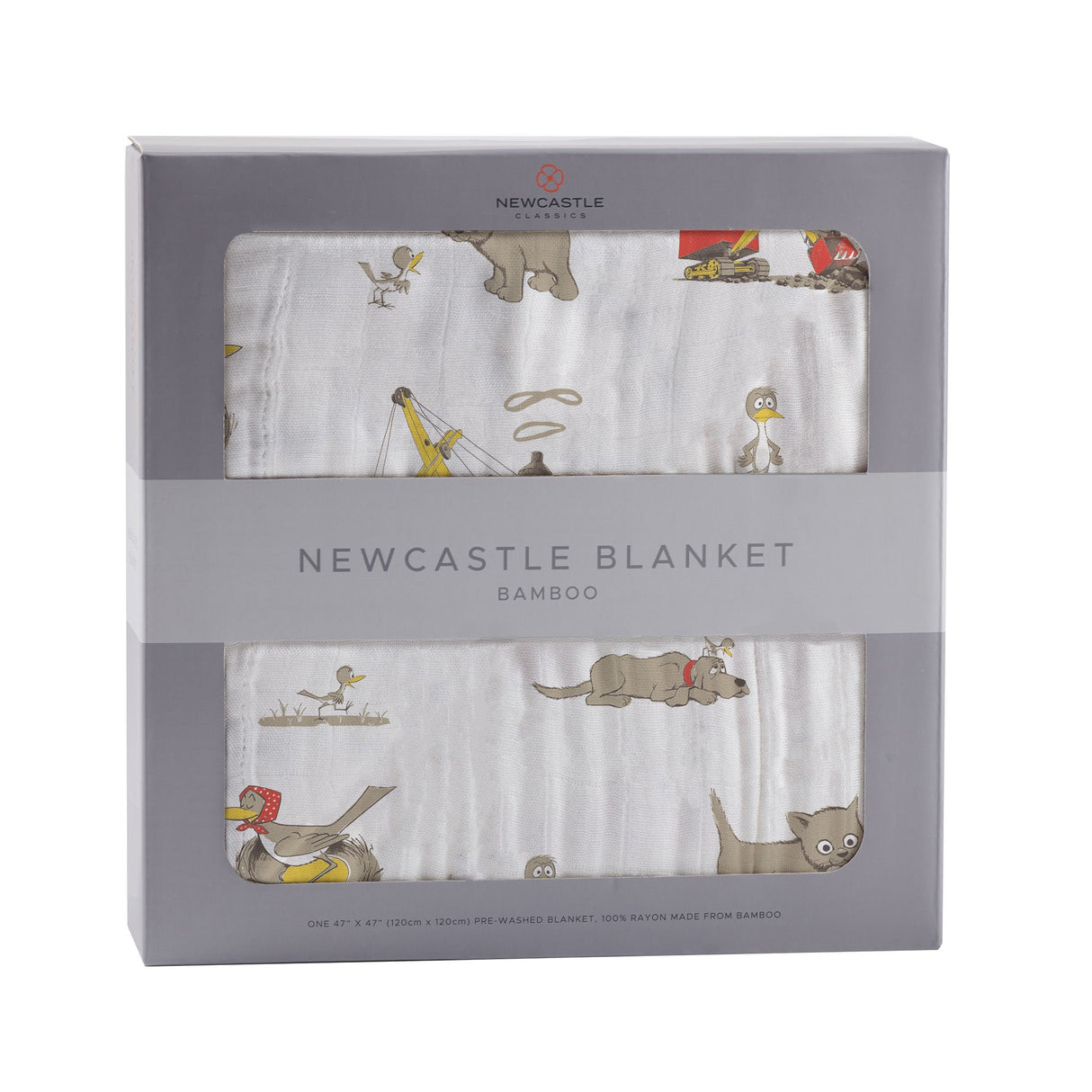 Are You My Mother? Bamboo Muslin Newcastle Blanket-0