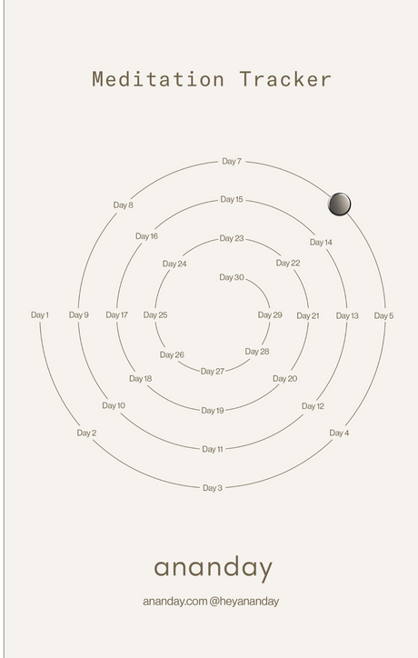 Meditation Tracker - Sumiye Co