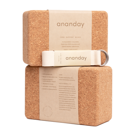 Yoga Block + Strap Set - Sumiye Co