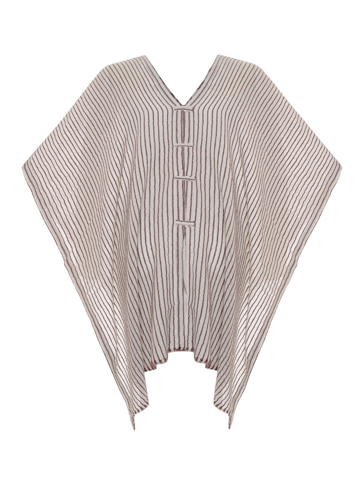 Ava Kimono - Burgundy Stripes - Sumiye Co