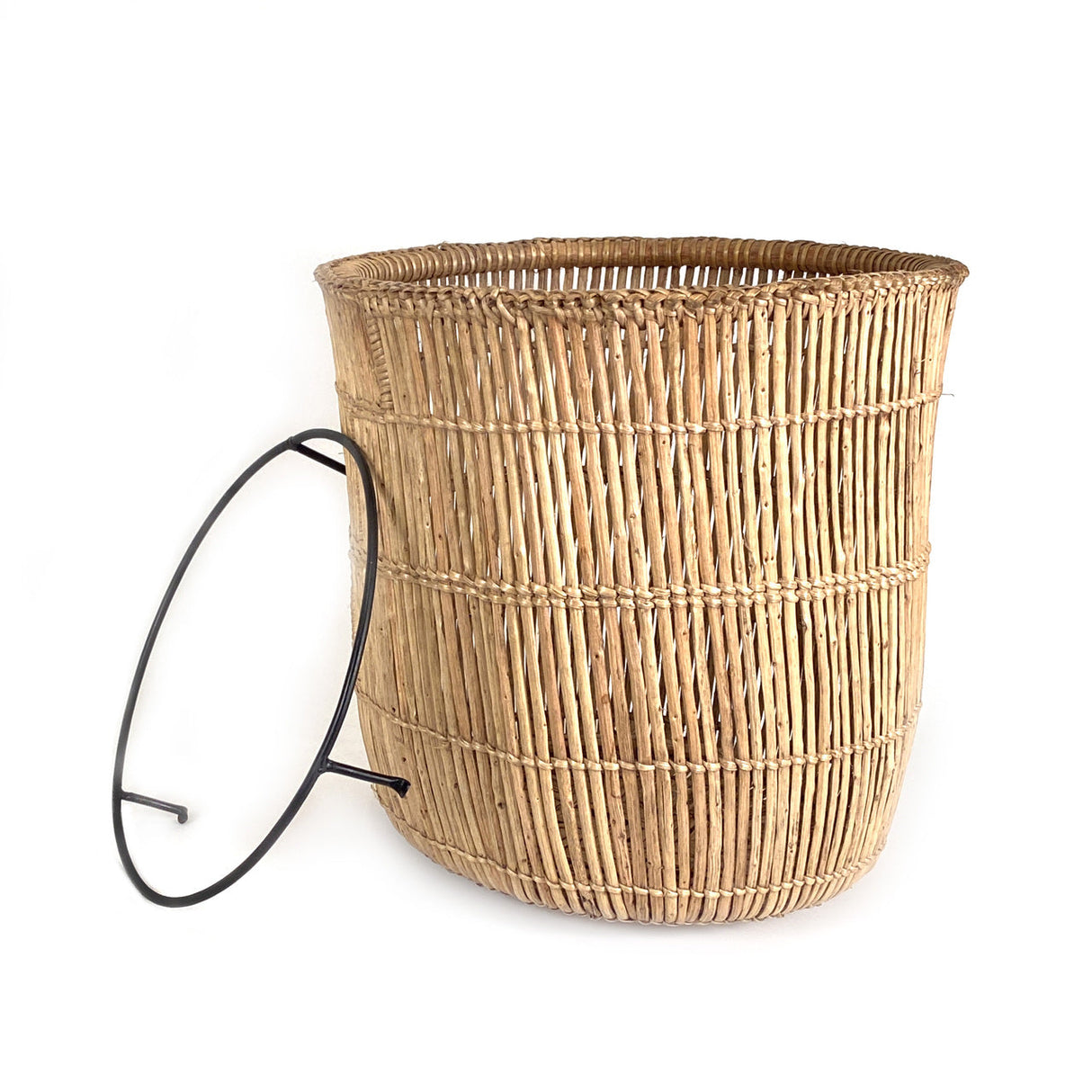 Lozi Fishtrap Basket 15" x 14" | Home Decor - Sumiye Co