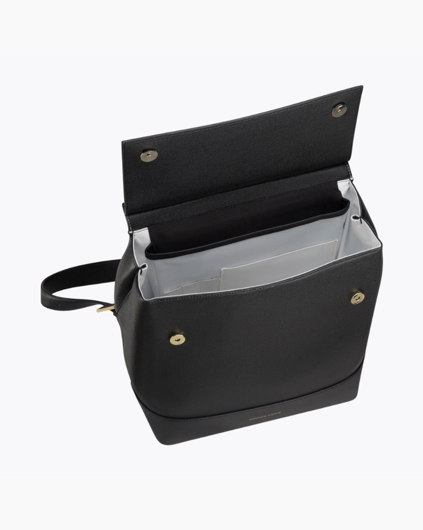 The Backpack - Black | Designer Lunch Bags & Totes - Sumiye Co