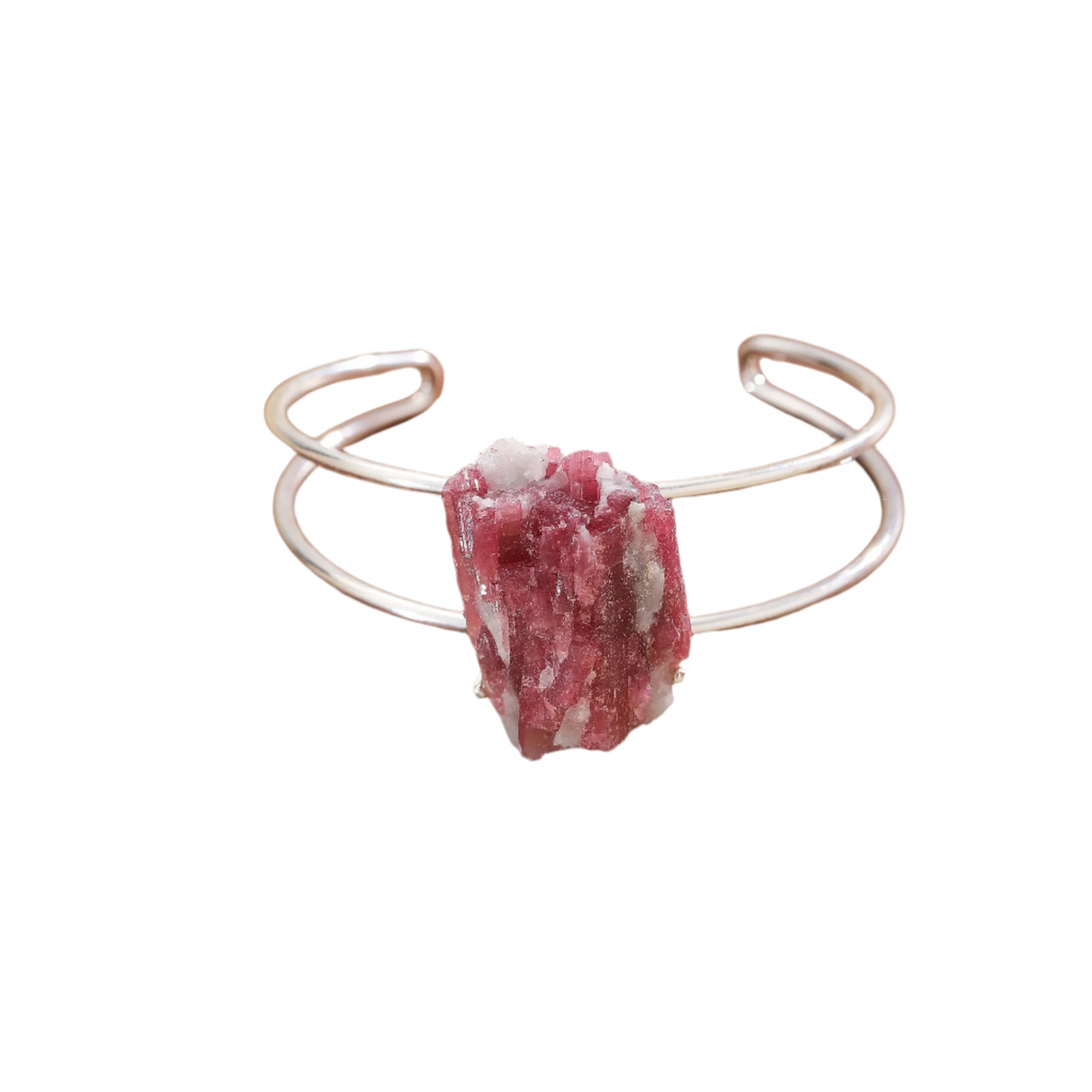 Bracelet with Natural Rhodonite Stone | Positive Emotional Energy by Phoebe`s - Sumiye Co