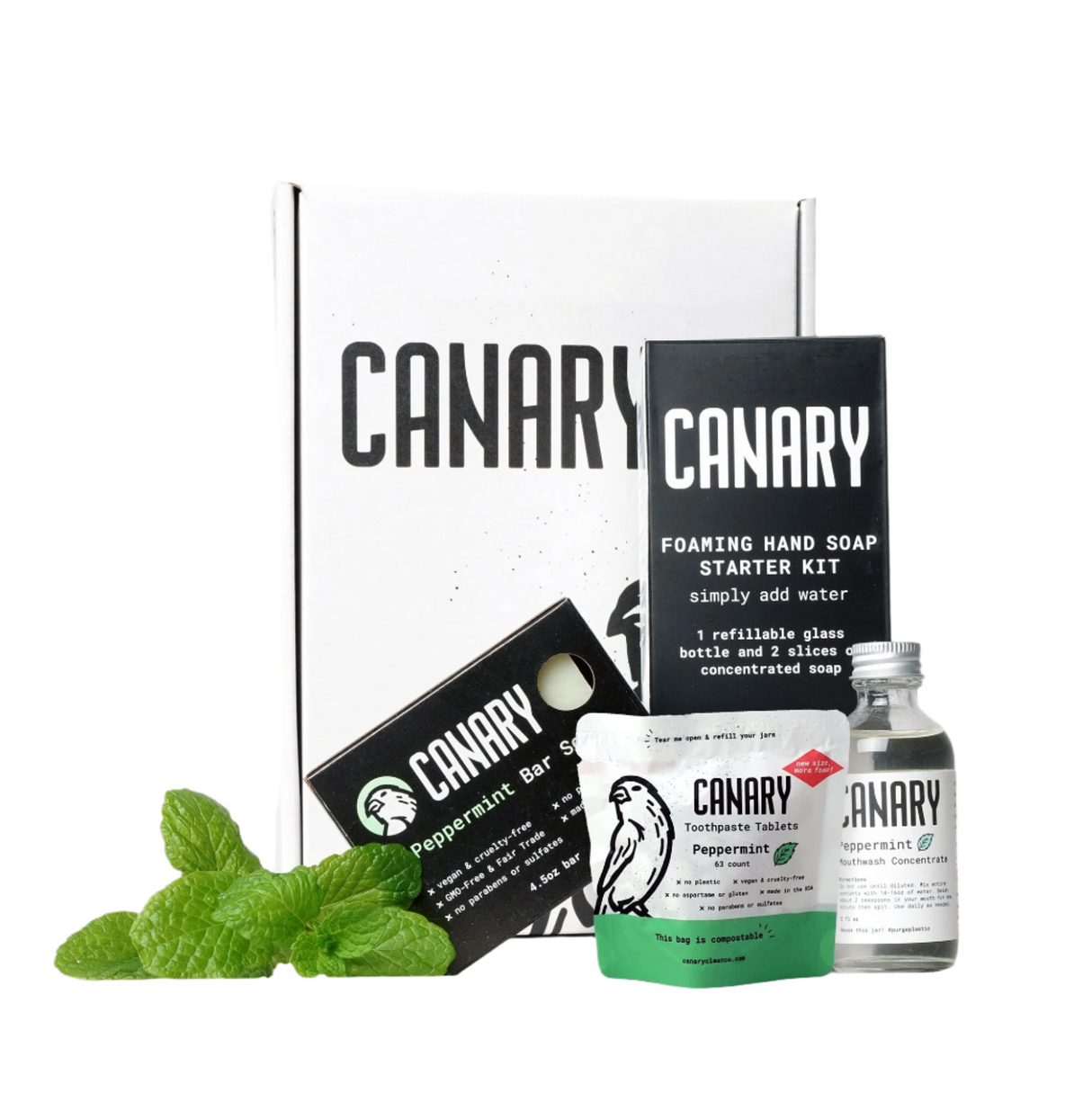 Fresh & Clean Sample Bundle | Toothpaste, Mouthwash, Hand soap - Sumiye Co