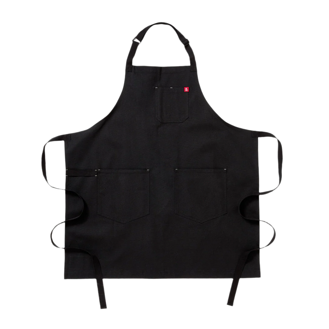 The Essential Apron - Caviar Black - Sumiye Co