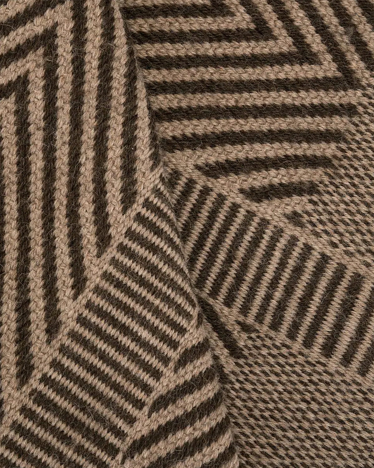 Chevron Shawl in Baby Alpaca - Sumiye Co