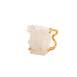 Clear Quartz Ring: Perfect Blend of Clarity and Timeless Elegance by Phoebe`s - Sumiye Co