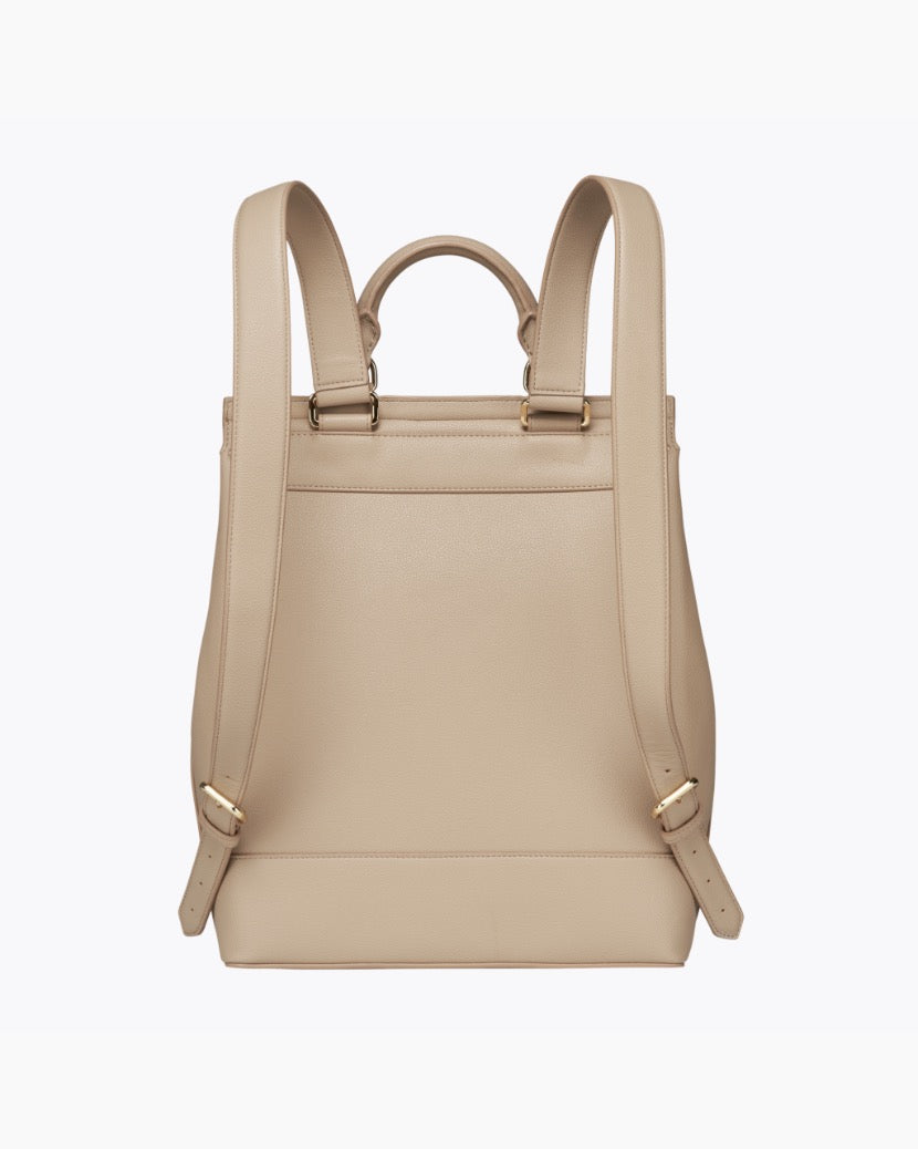 The Backpack - Cream | Designer Lunch Bags & Totes - Sumiye Co