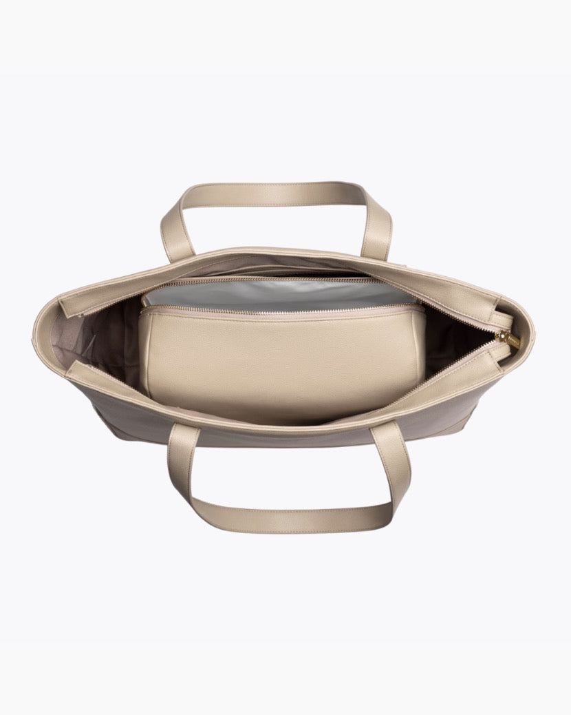 The Tote - Cream | Designer Lunch Bags & Totes - Sumiye Co