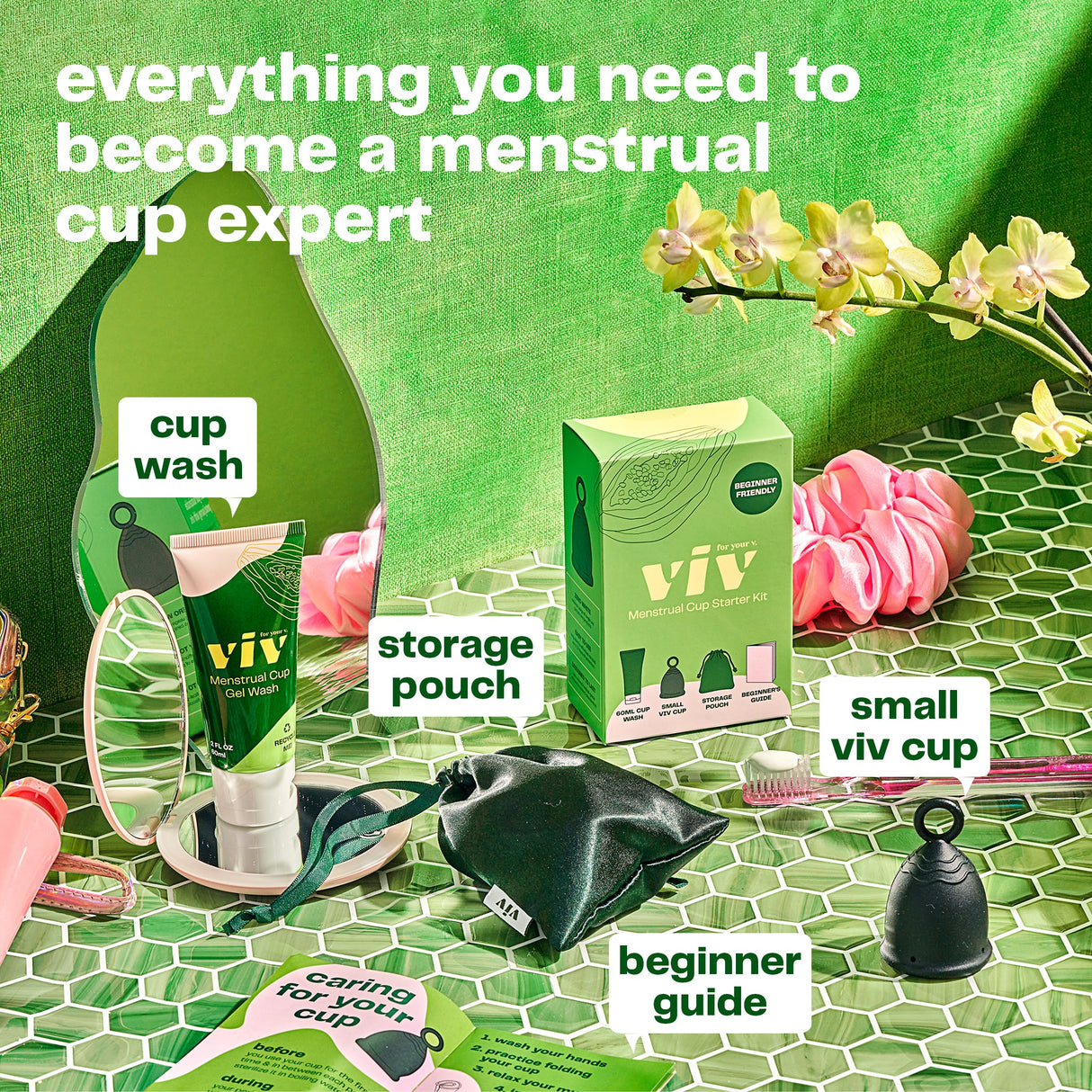 Viv Cup Starter Kit | Feminine Products - Sumiye Co