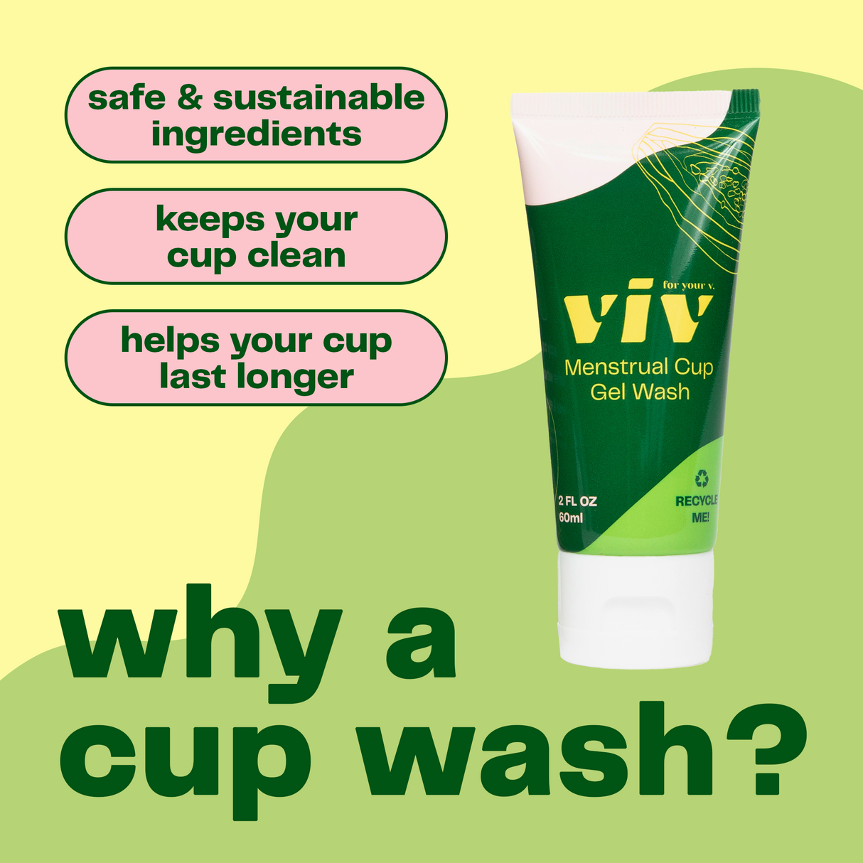 Viv Menstrual Cup Wash | Feminine Products - Sumiye Co