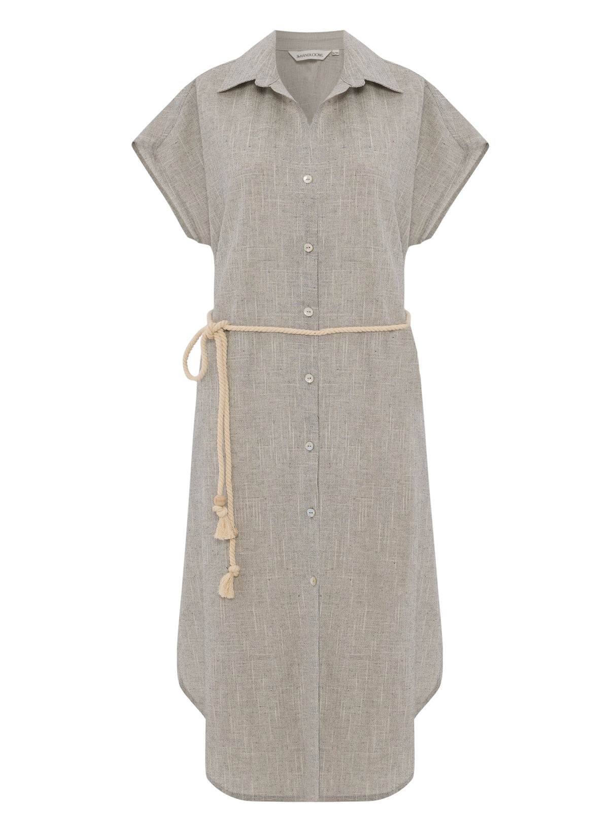 Zaya Shirt Dress - Gray - Sumiye Co