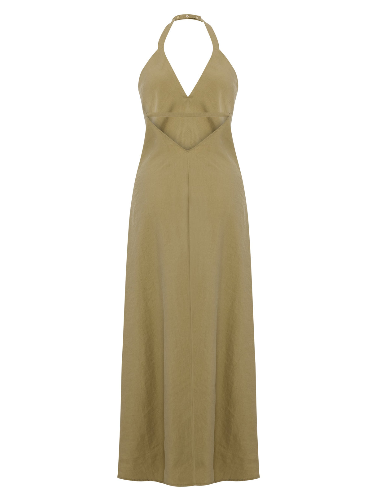 Zoe Maxi Dress - Khaki Green - Sumiye Co