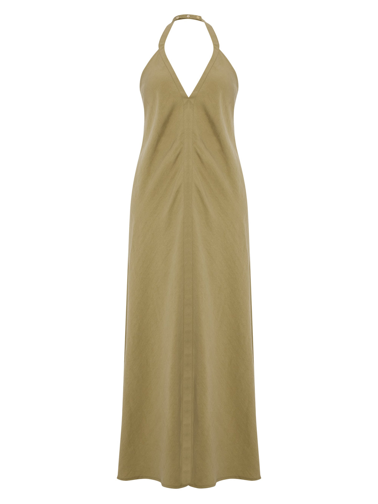 Zoe Maxi Dress - Khaki Green - Sumiye Co