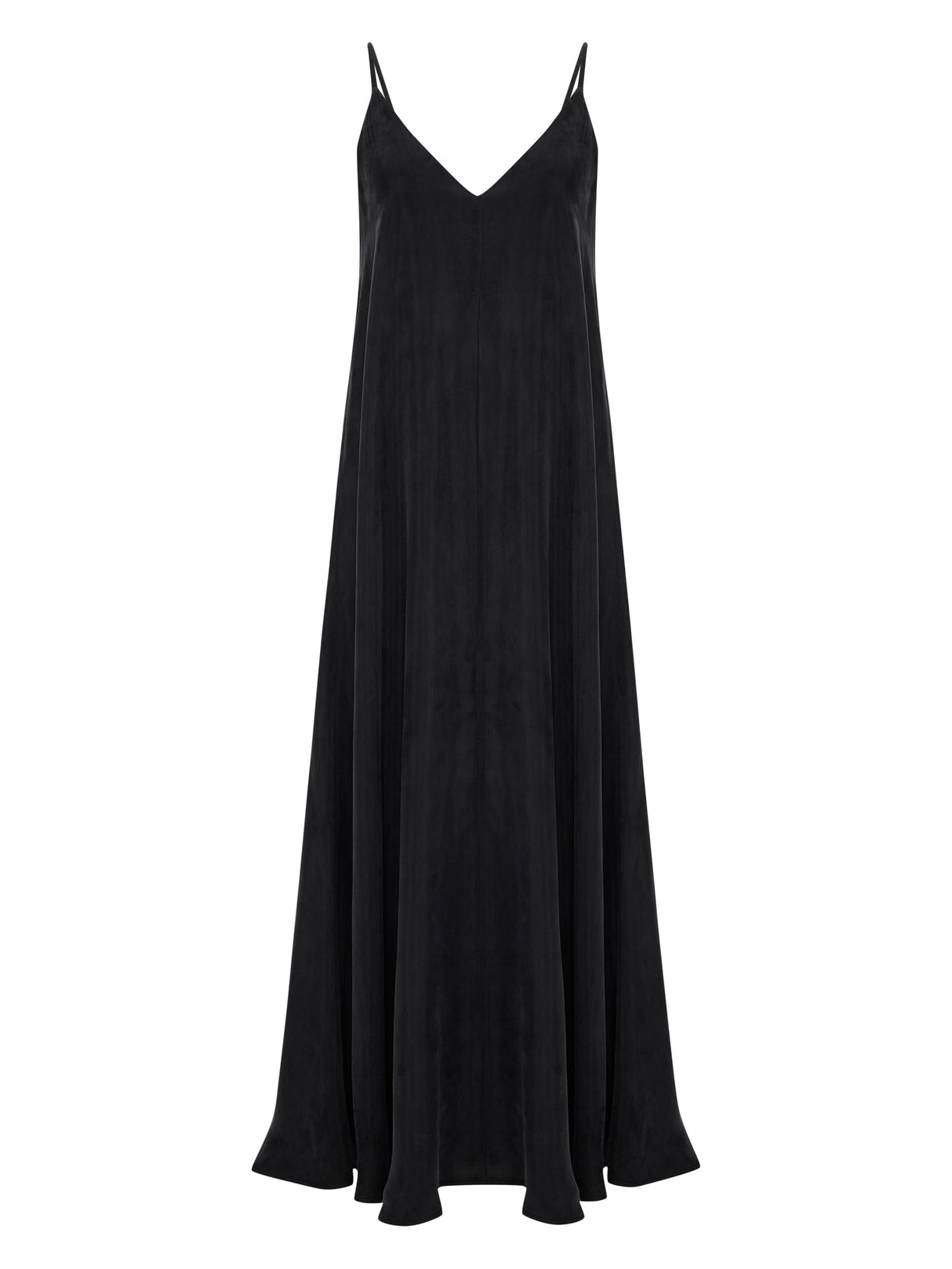 Lucid Flow Maxi Dress - Black - Sumiye Co