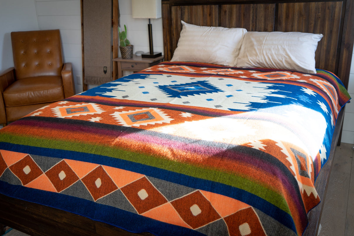 Andean Alpaca Wool Blanket - Moab by Alpaca Threadz - Sumiye Co
