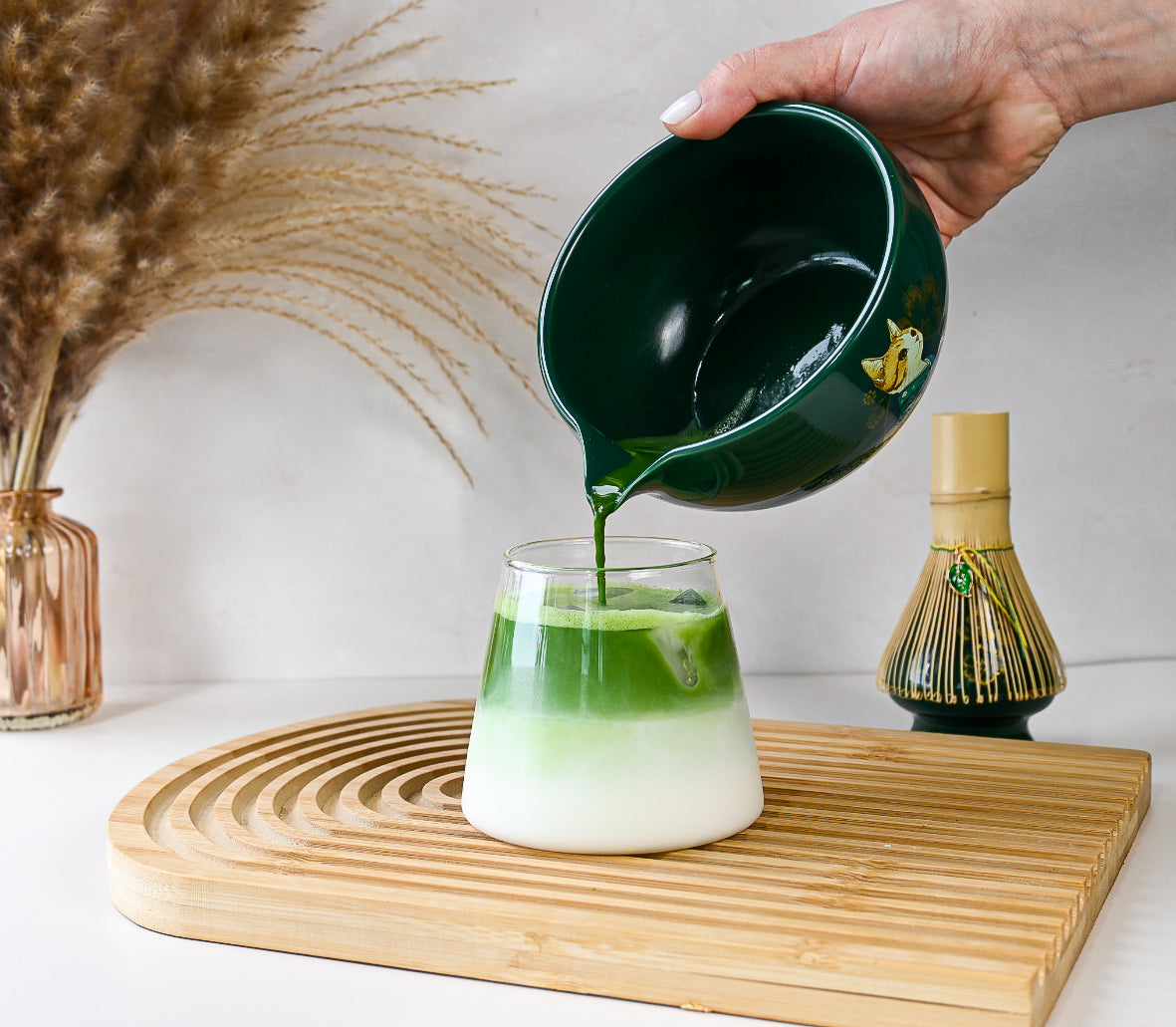 Green Unfurl Matcha Gift Set by Aprika Life - Sumiye Co