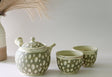 Japanese Green Tea Set - Teapot with Filters (370ml) Two Cups - Sumiye Co