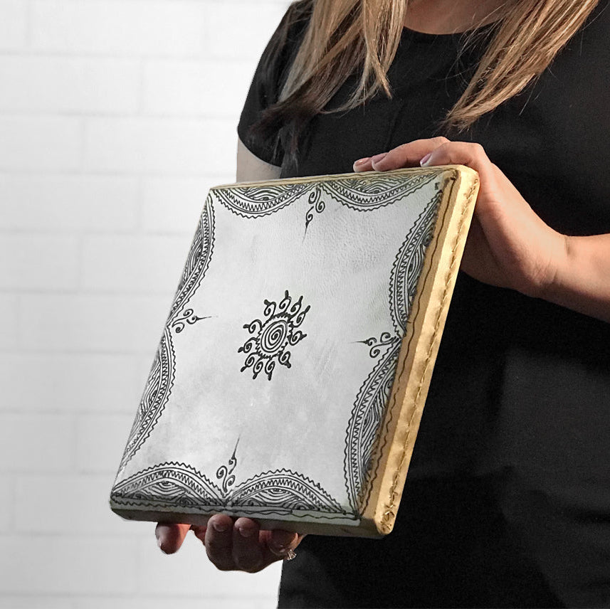 Moroccan Square Daff Drum by Verve Culture - Sumiye Co