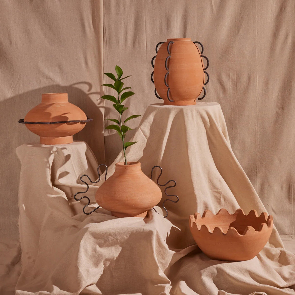 Ines Terracotta Vessel - Sumiye Co