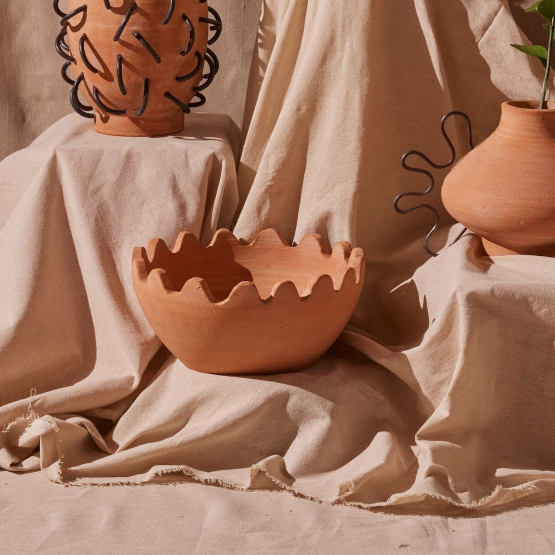 Ena Terracotta Bowl - Sumiye Co