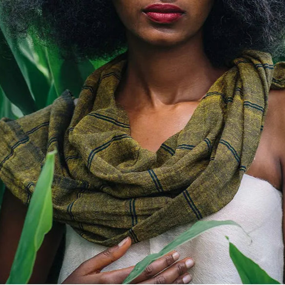 Scarf | Earthy Ash - Ethiopia - Sumiye Co