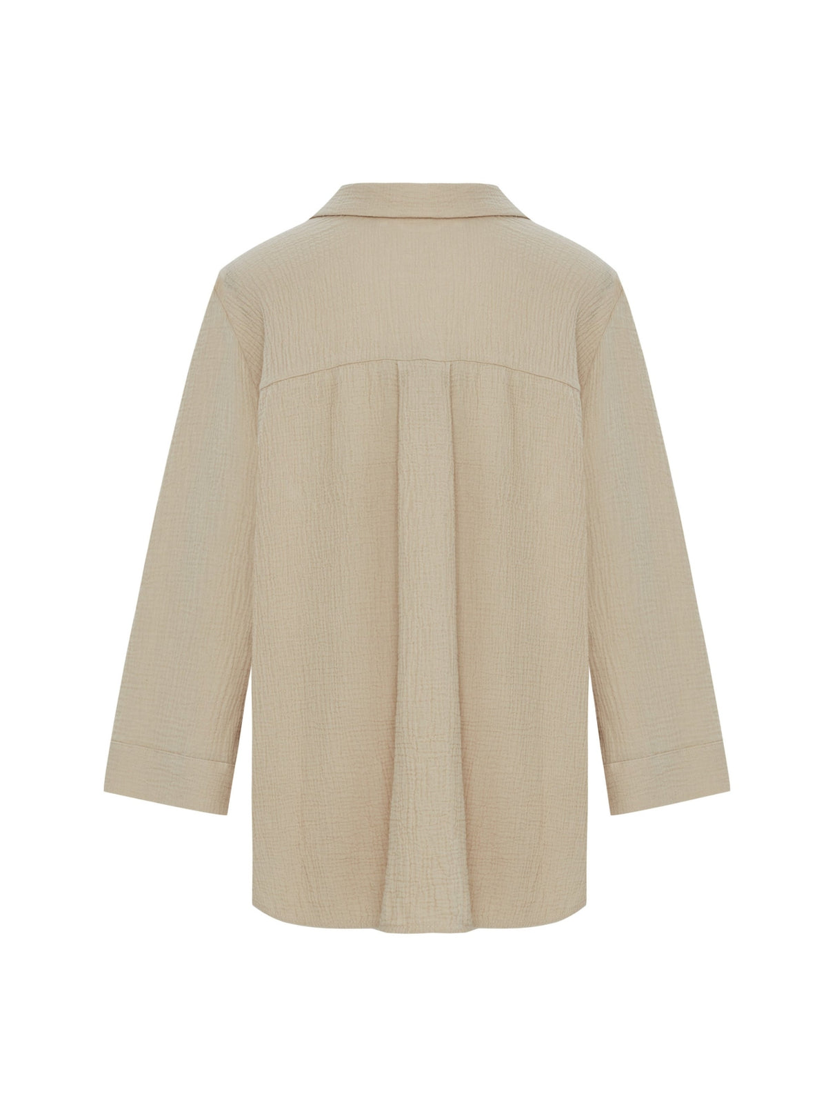 Echo Maxi Shirt - Oatmeal - Sumiye Co