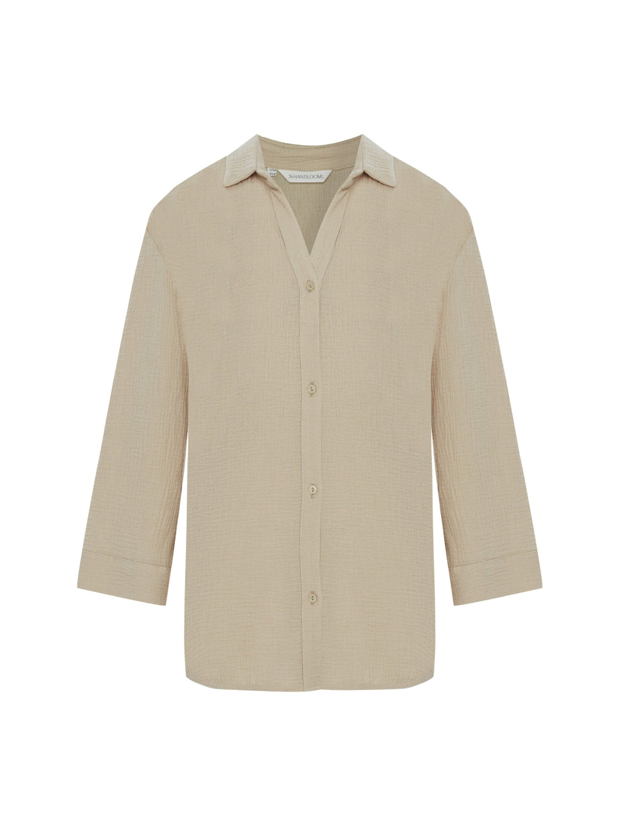 Echo Maxi Shirt - Oatmeal - Sumiye Co