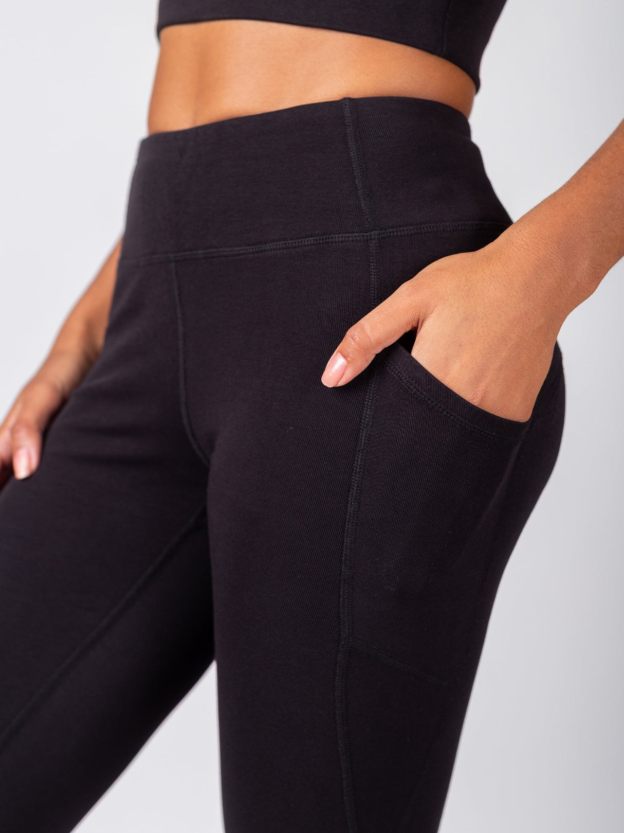 PlantTec™ Crop/Petite Leggings | Eclipse - Sumiye Co