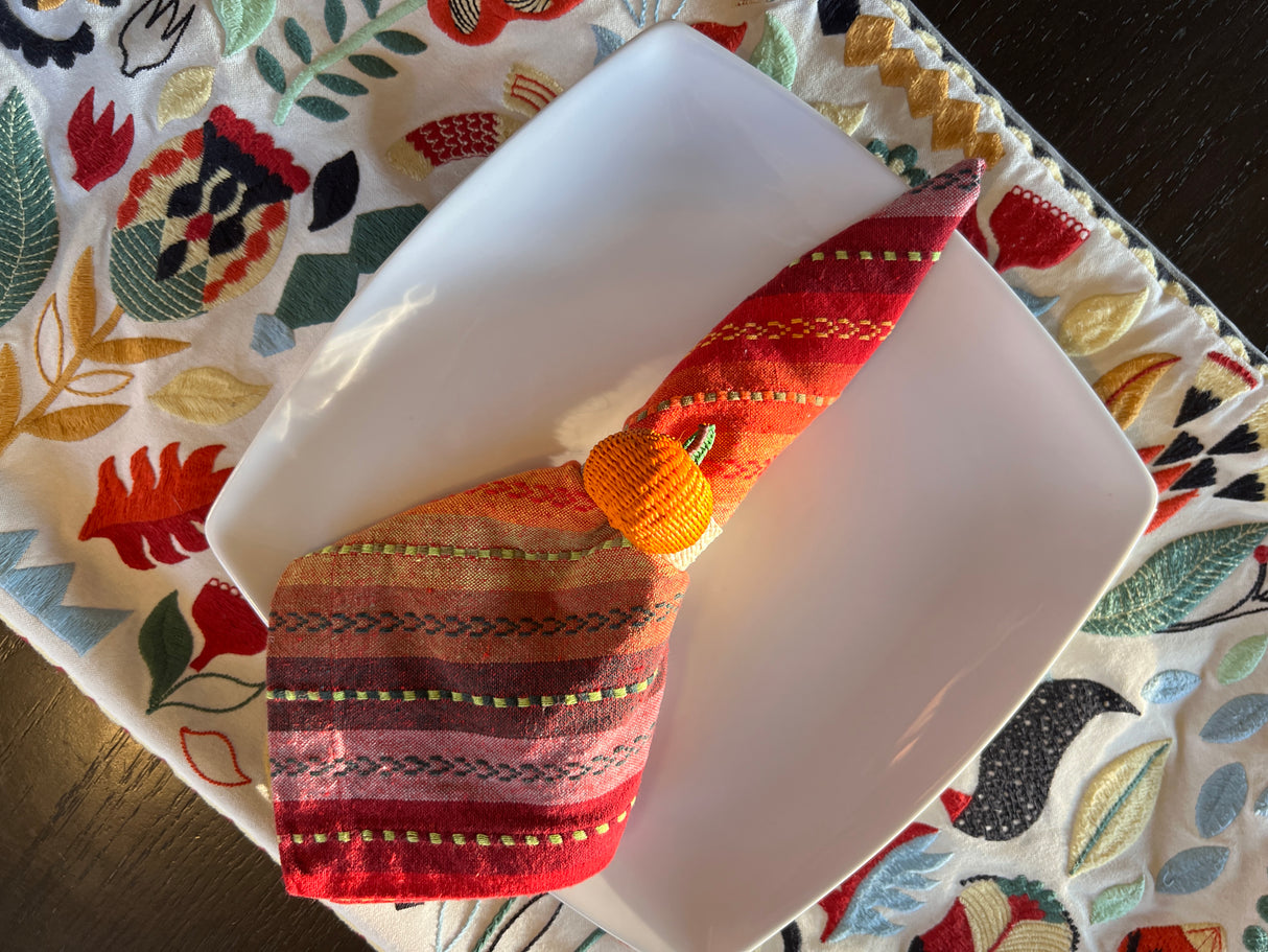 Pumpkin Napkin Ring – Table Decor Colombia - Sumiye Co