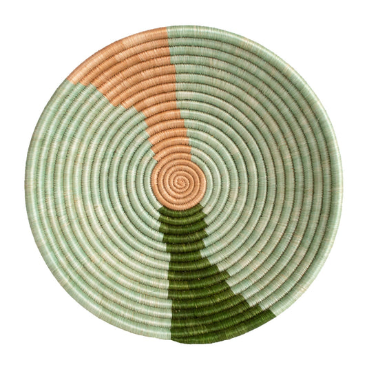 Restorative Woven Bowl - 10" Apricot & Olive | Home Decor