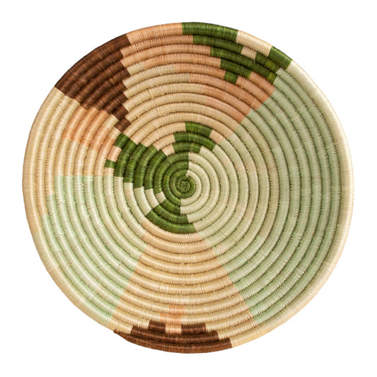 Restorative Woven Bowl - 12" Tierra Abstract | Home Decor