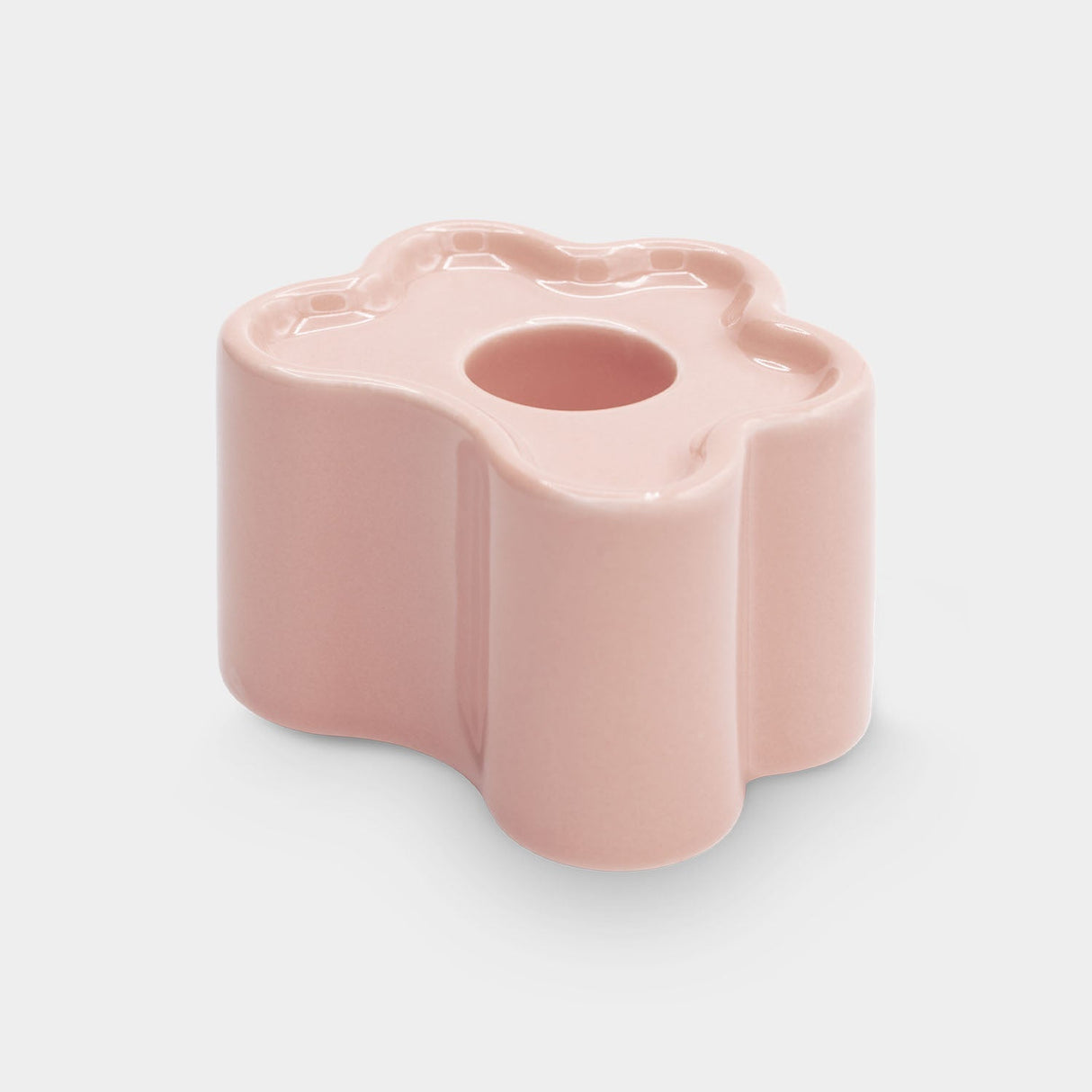 Candle Holder Flora in pink by OCTAEVO