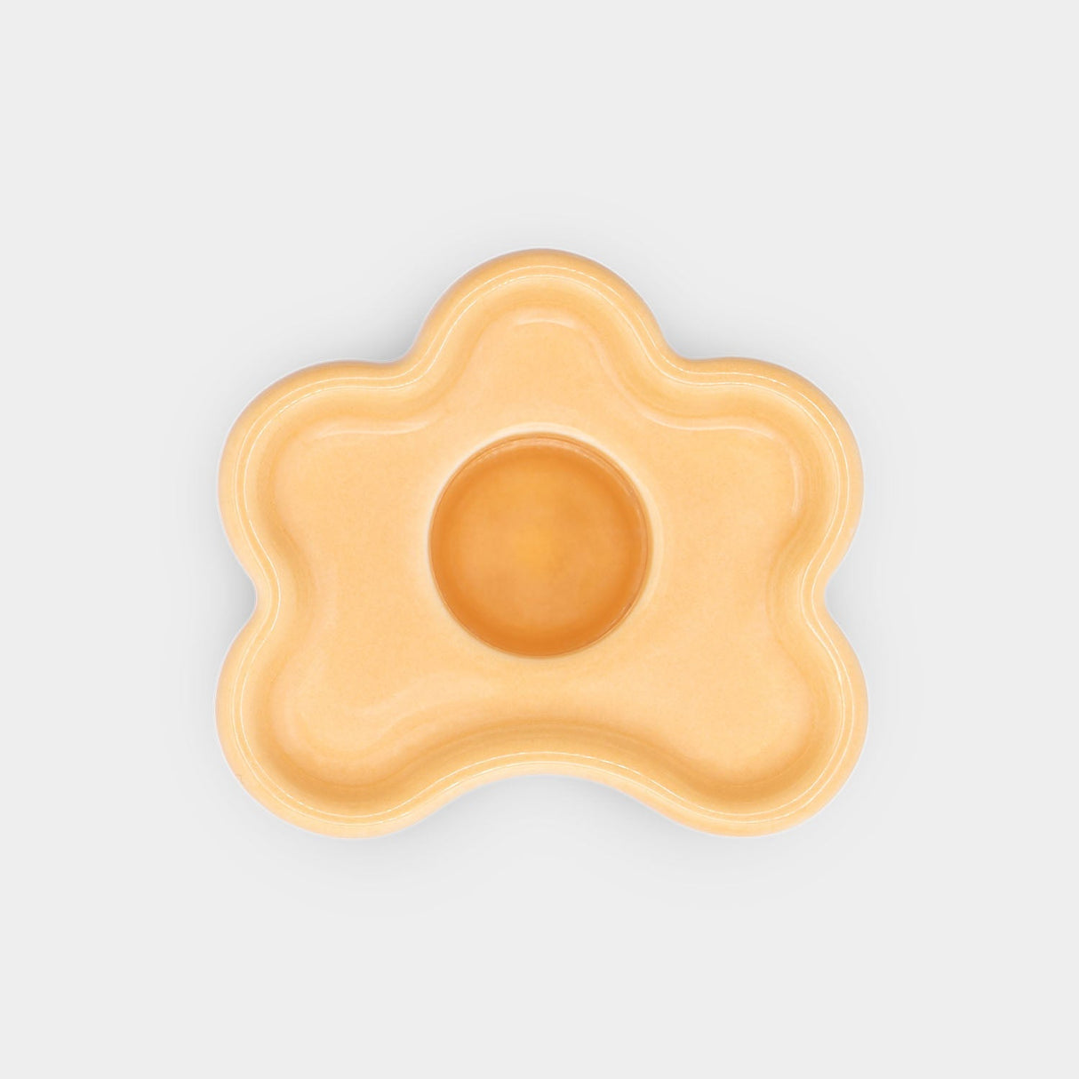 Candle Holder Flora in orange by OCTAEVO