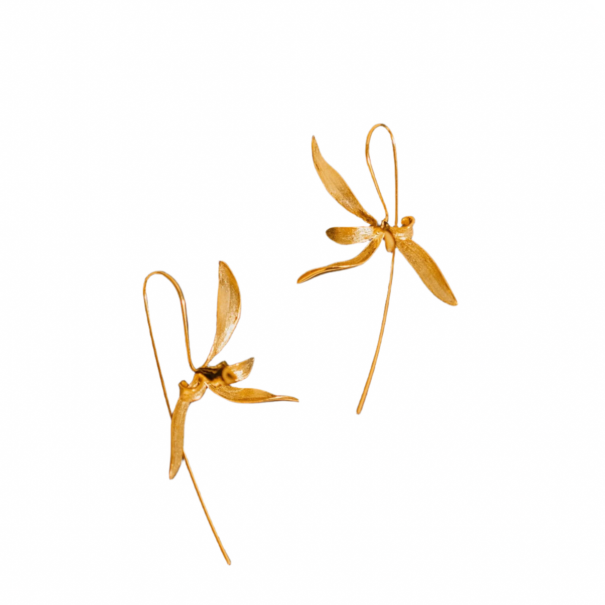 Orchid Earrings by Phoebe`s - Sumiye Co