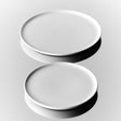 S/4 Large Slim Plate - White - Sumiye Co