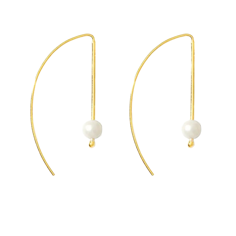 Freshwater Pearl Hook Earrings - Sumiye Co