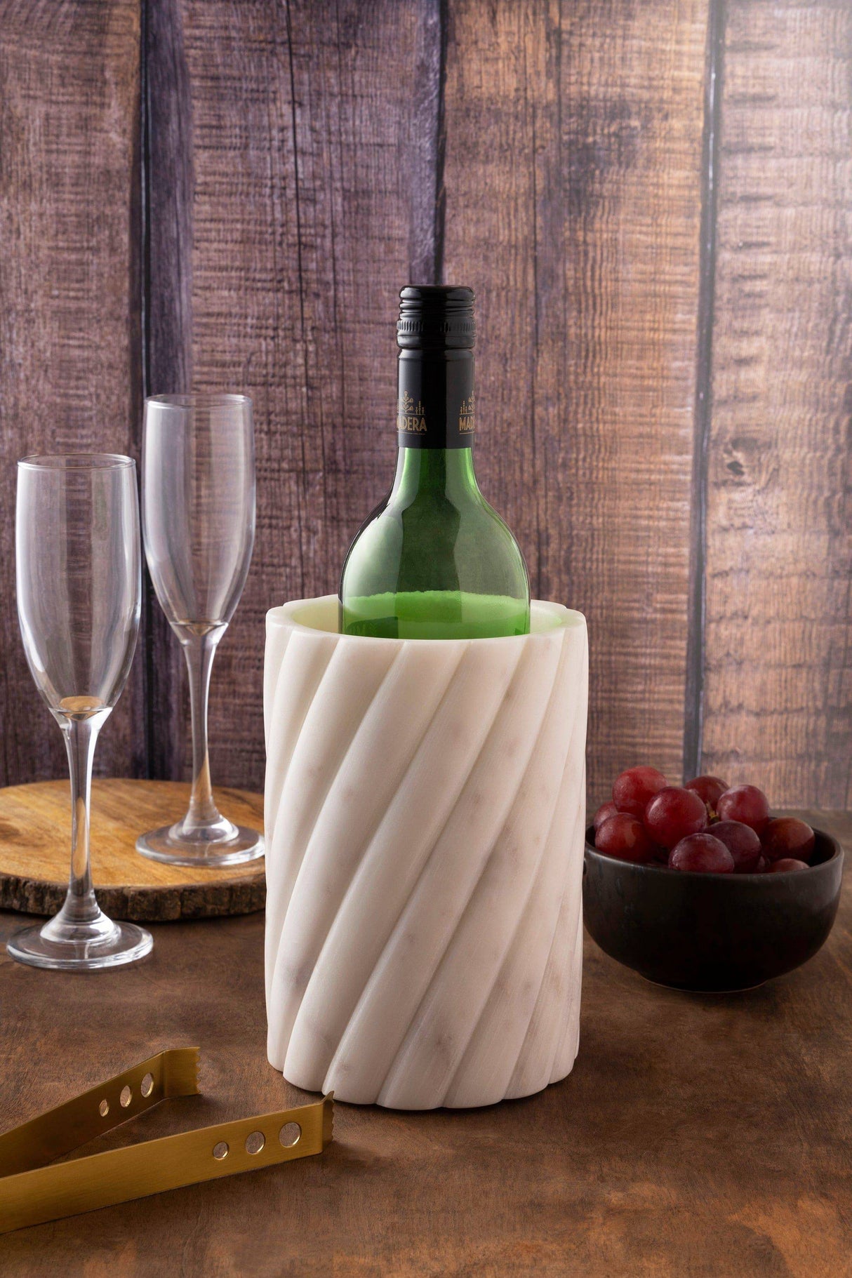 Taraz Marble Wine Chiller - Sumiye Co