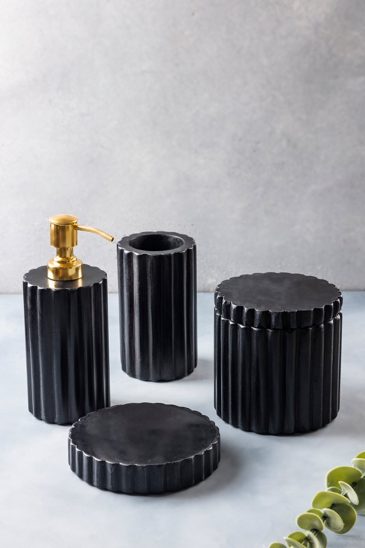 Roksana Bath Accessory Set by GAURI KOHLI - Sumiye Co