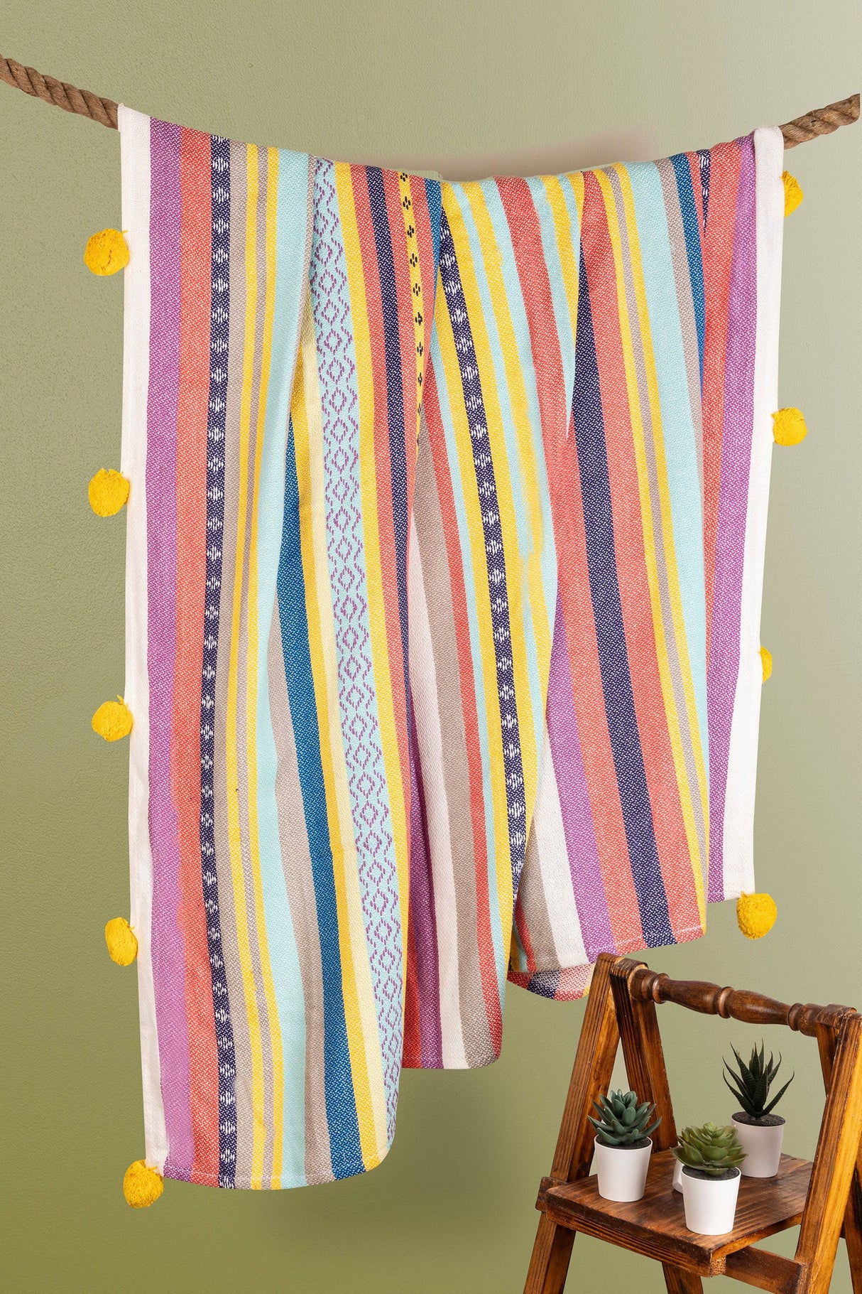 Chelsea Throw Blanket 70"W x 70"L - Sumiye Co