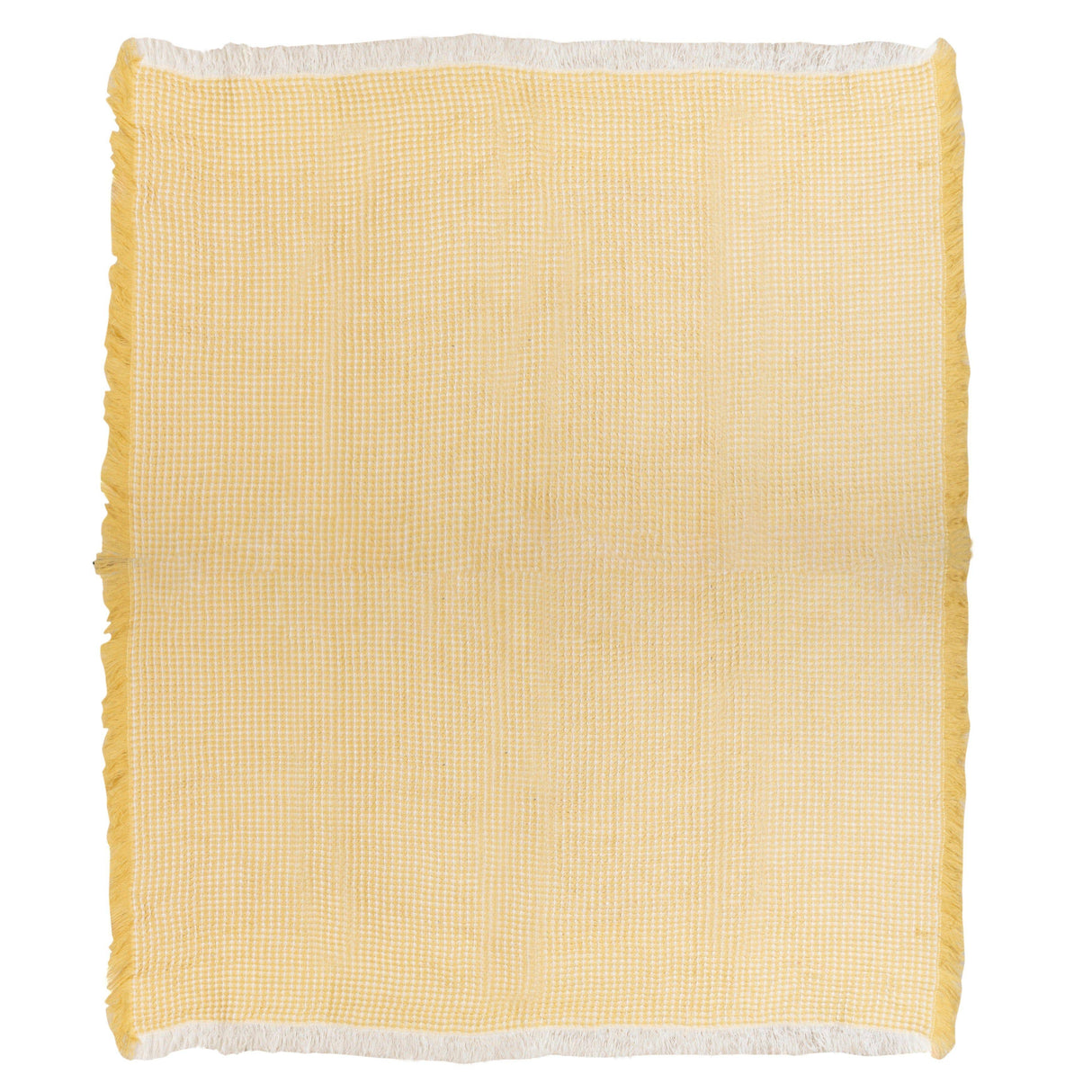 Eros Throw Blanket 50"W x 60"L - Mustard, Apricot Or Avocado - Sumiye Co