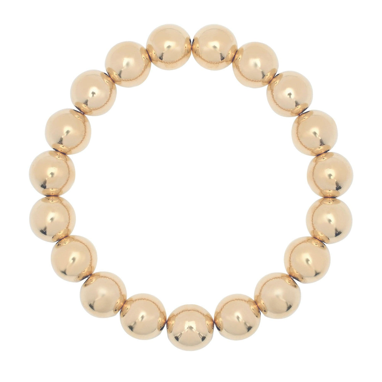 Large Gold Ball Bracelet - Sumiye Co