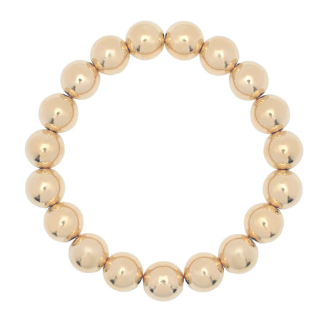 Large Gold Ball Bracelet - Sumiye Co