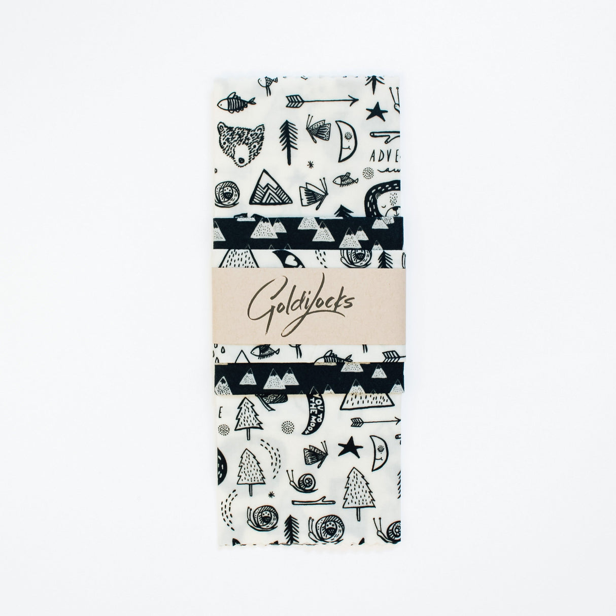 Beeswax Food Wraps: Camping Adventure Set of 3 - Sumiye Co