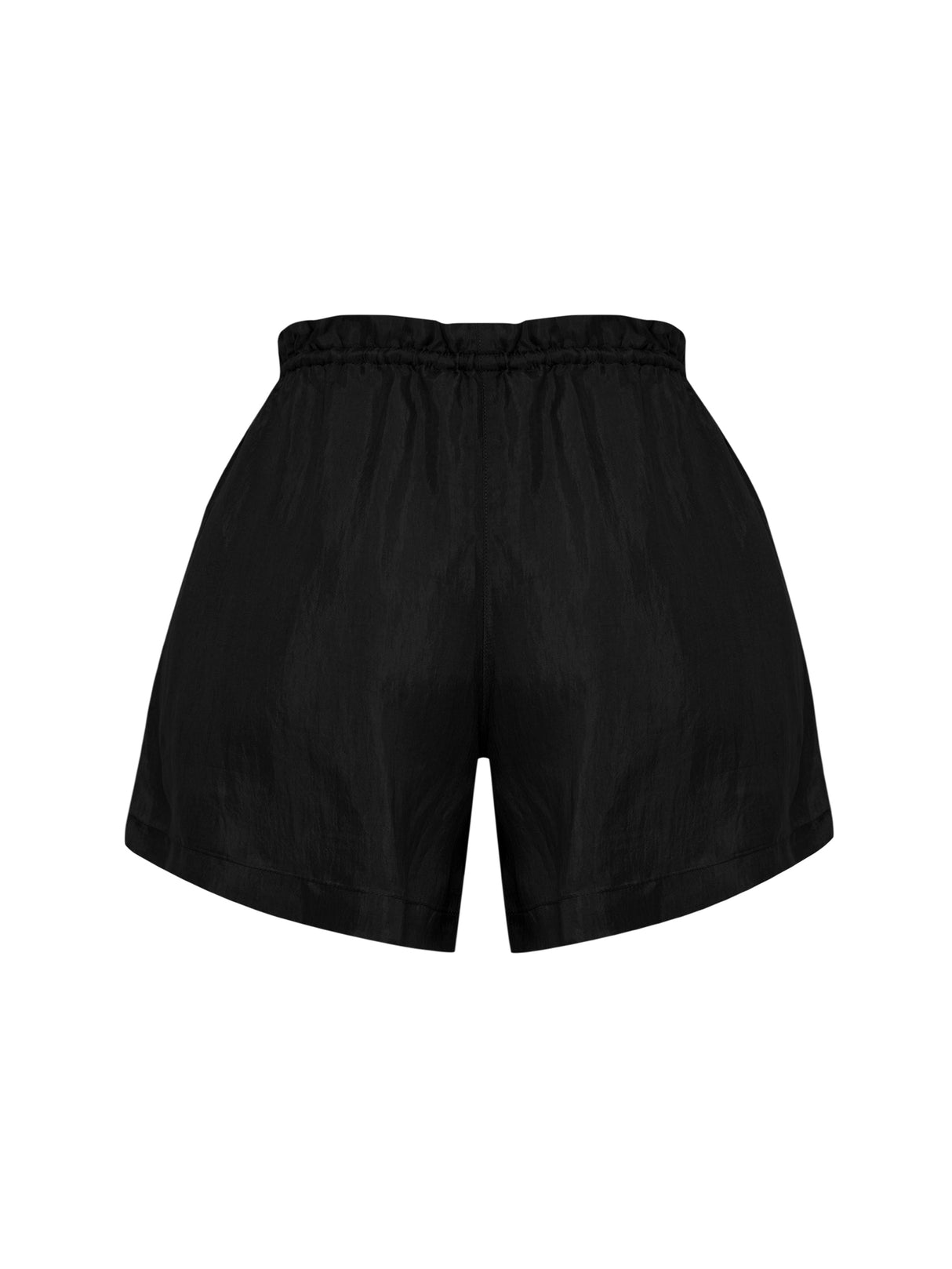 Lucid Flow Tie Shorts - Black - Sumiye Co