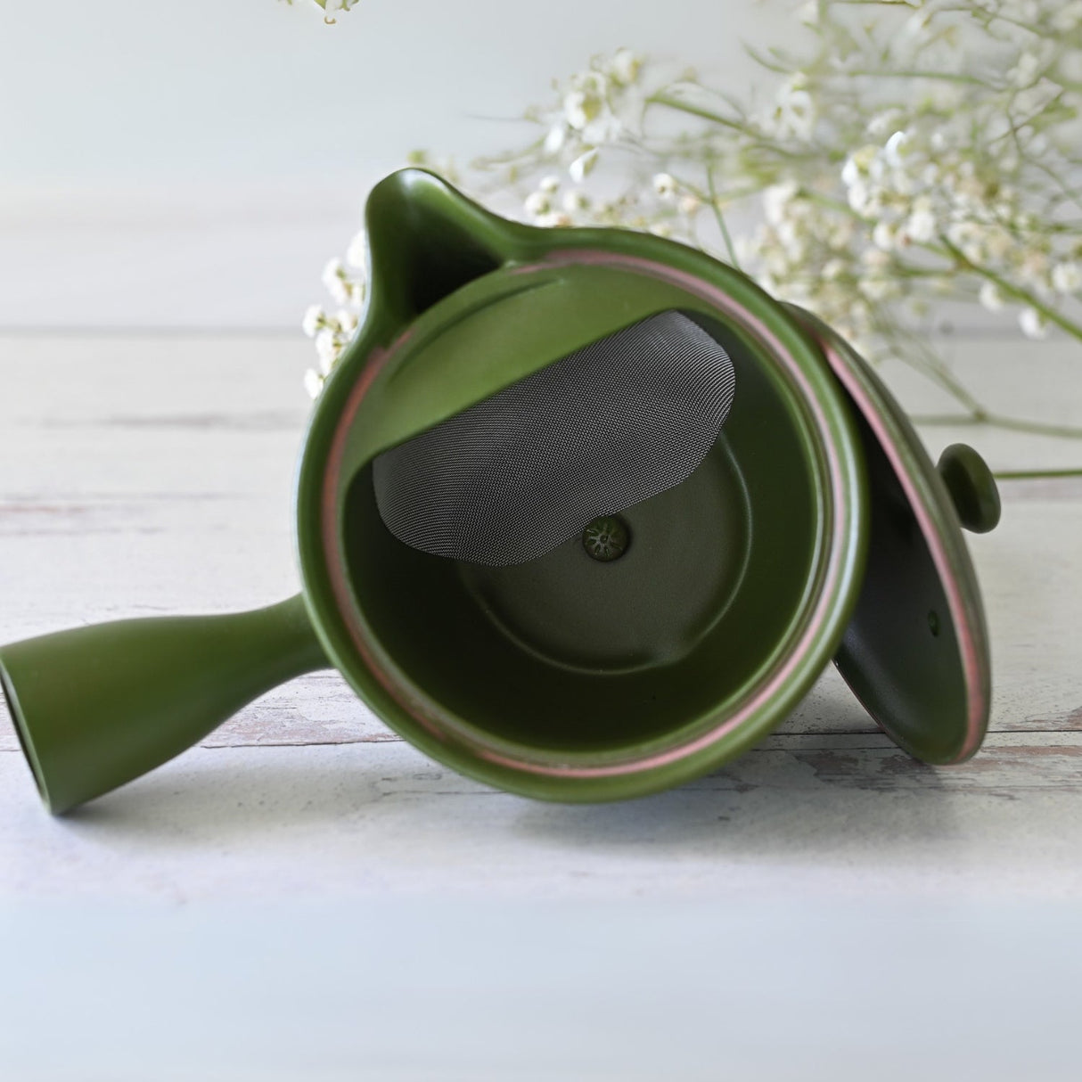 Handcrafted Japanese Kyusu Teapot with Filters (380ml)