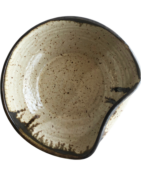 Luna Serving Bowl with Handle Rest - Sumiye Co