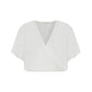 Harlow Top - White by The Handloom